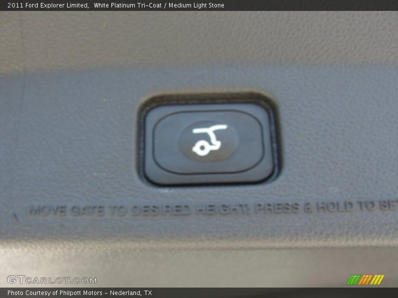 White Platinum Tri-Coat / Medium Light Stone 2011 Ford Explorer Limited
