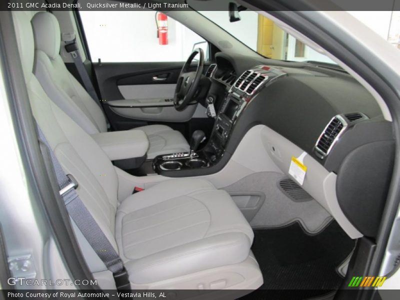 Quicksilver Metallic / Light Titanium 2011 GMC Acadia Denali