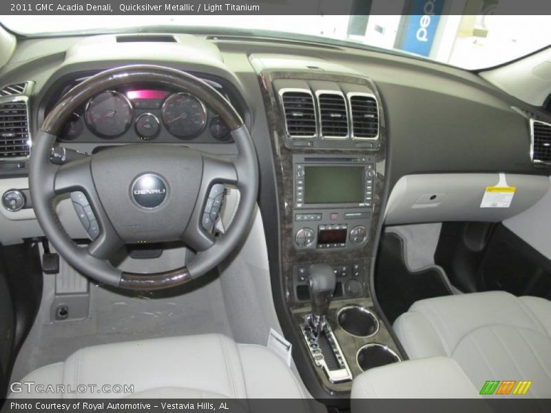 Quicksilver Metallic / Light Titanium 2011 GMC Acadia Denali