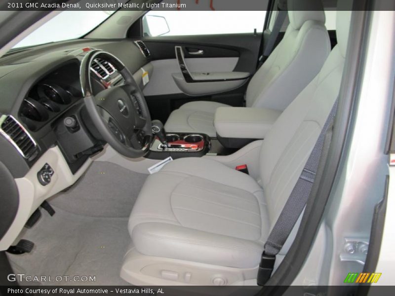 Quicksilver Metallic / Light Titanium 2011 GMC Acadia Denali