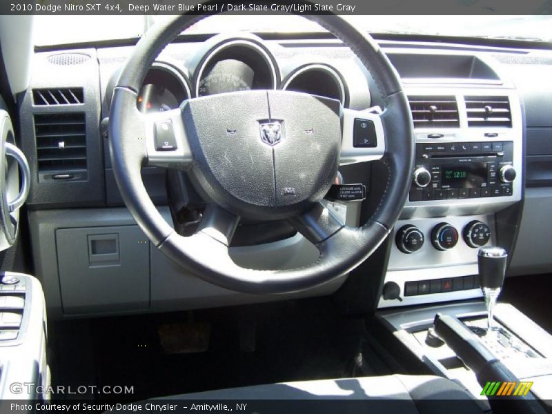 Deep Water Blue Pearl / Dark Slate Gray/Light Slate Gray 2010 Dodge Nitro SXT 4x4