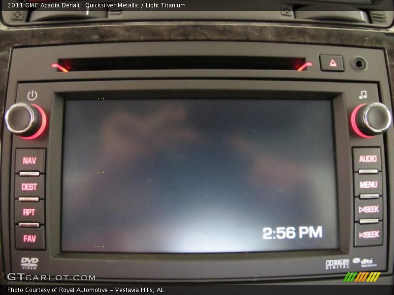 Quicksilver Metallic / Light Titanium 2011 GMC Acadia Denali