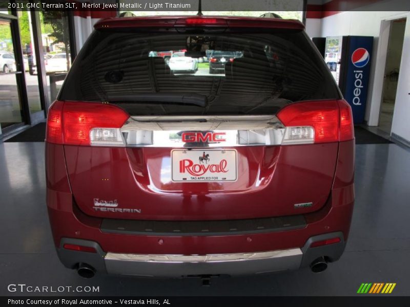 Merlot Jewel Metallic / Light Titanium 2011 GMC Terrain SLT