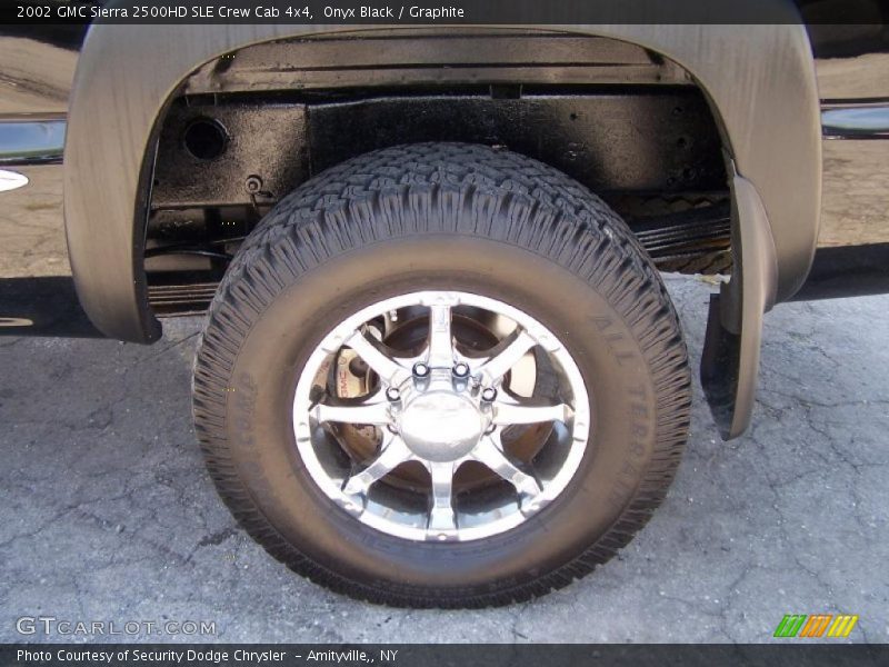Onyx Black / Graphite 2002 GMC Sierra 2500HD SLE Crew Cab 4x4