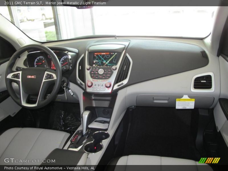 Merlot Jewel Metallic / Light Titanium 2011 GMC Terrain SLT