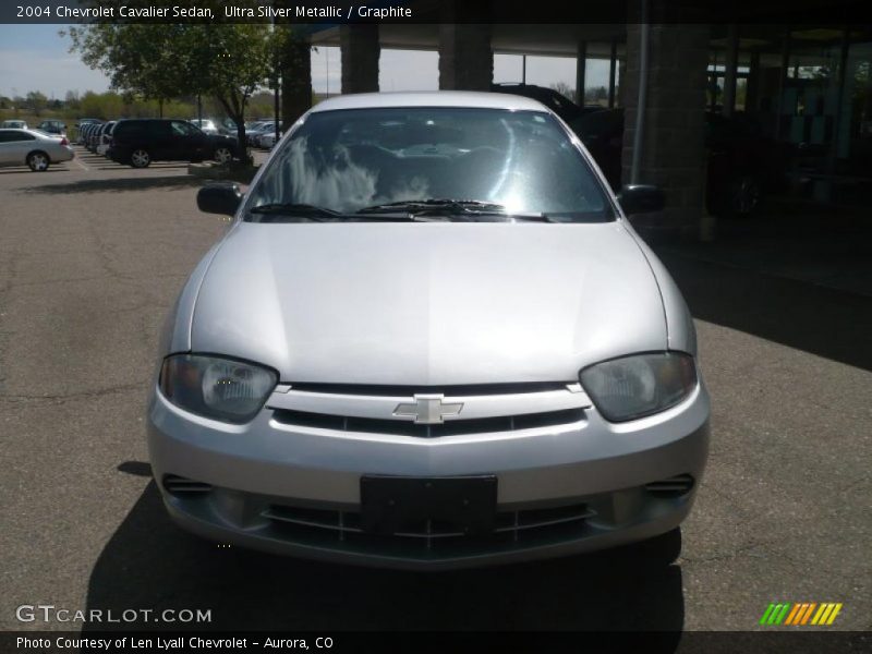Ultra Silver Metallic / Graphite 2004 Chevrolet Cavalier Sedan