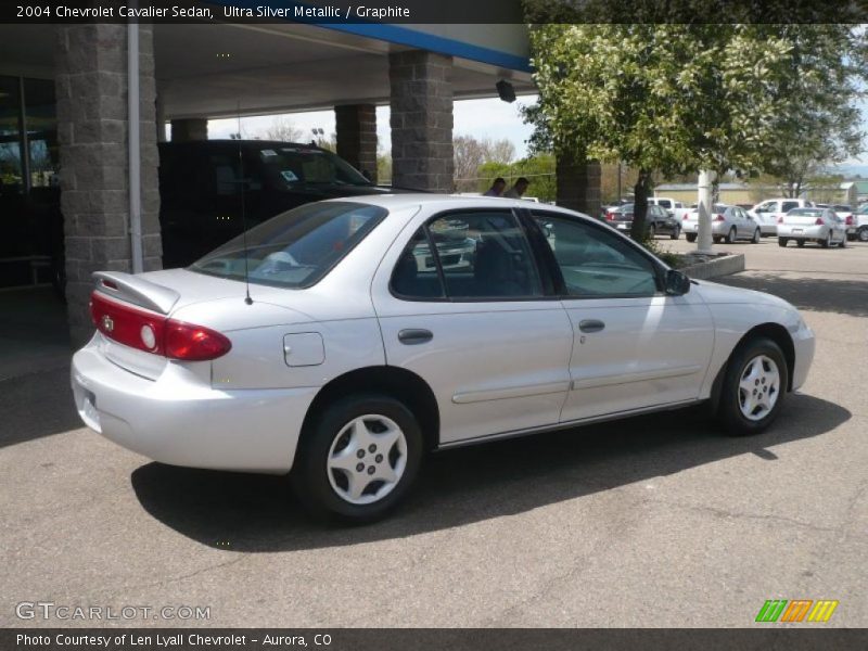 Ultra Silver Metallic / Graphite 2004 Chevrolet Cavalier Sedan