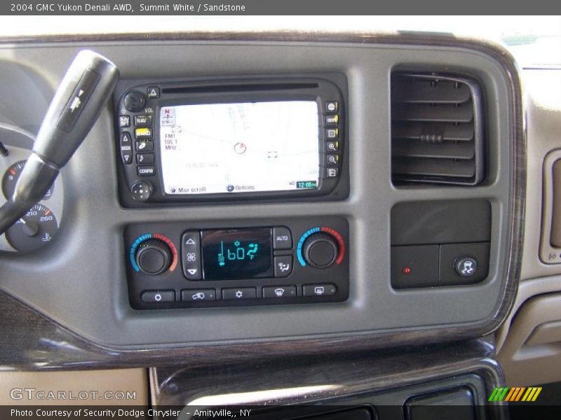 Summit White / Sandstone 2004 GMC Yukon Denali AWD