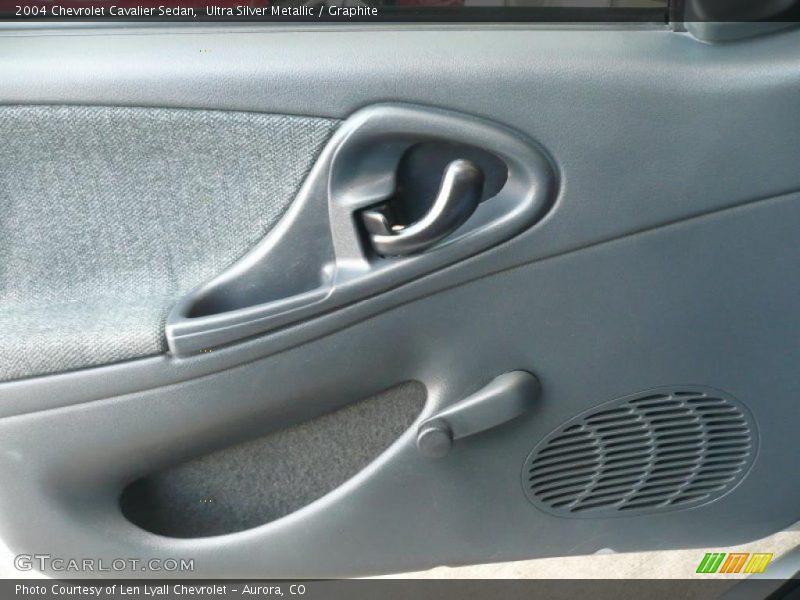 Ultra Silver Metallic / Graphite 2004 Chevrolet Cavalier Sedan
