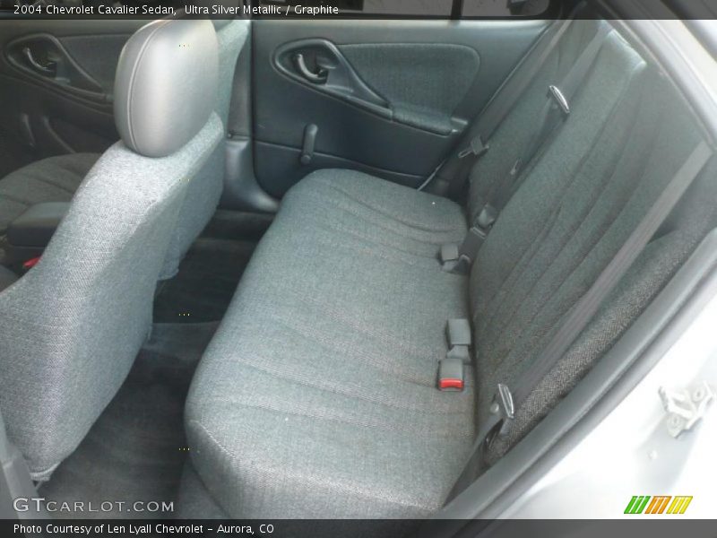 Ultra Silver Metallic / Graphite 2004 Chevrolet Cavalier Sedan