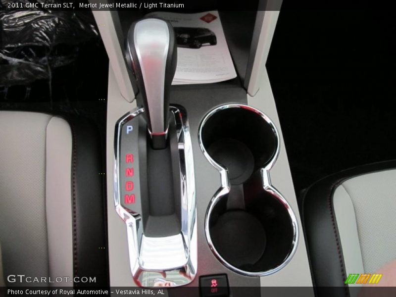 Merlot Jewel Metallic / Light Titanium 2011 GMC Terrain SLT
