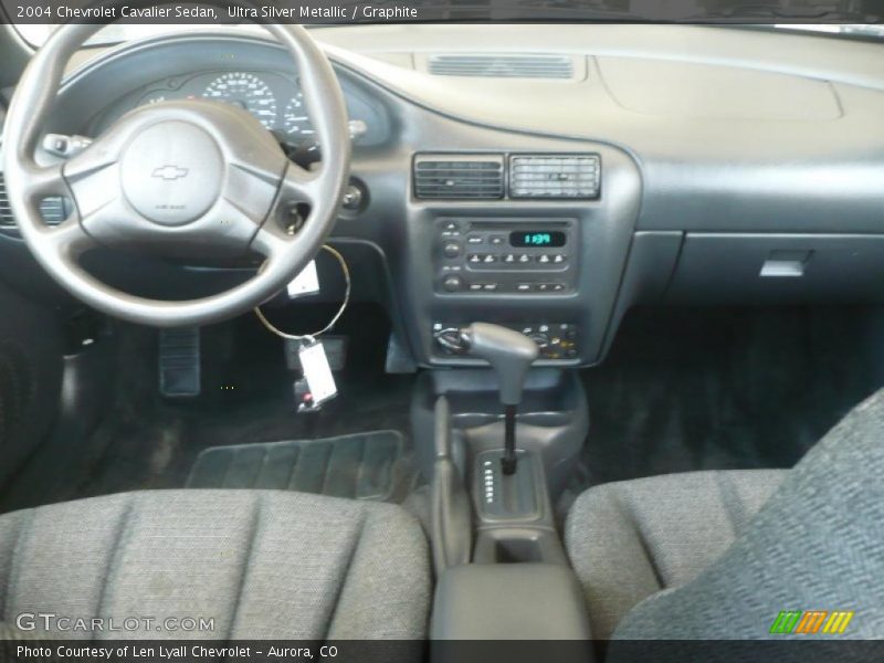 Ultra Silver Metallic / Graphite 2004 Chevrolet Cavalier Sedan