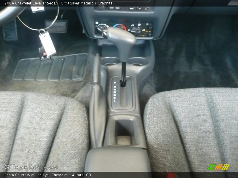 Ultra Silver Metallic / Graphite 2004 Chevrolet Cavalier Sedan