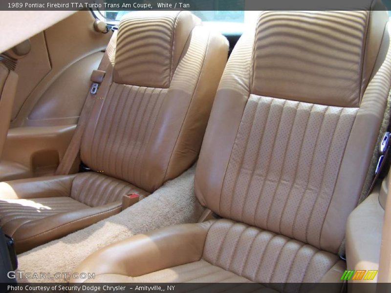  1989 Firebird TTA Turbo Trans Am Coupe Tan Interior
