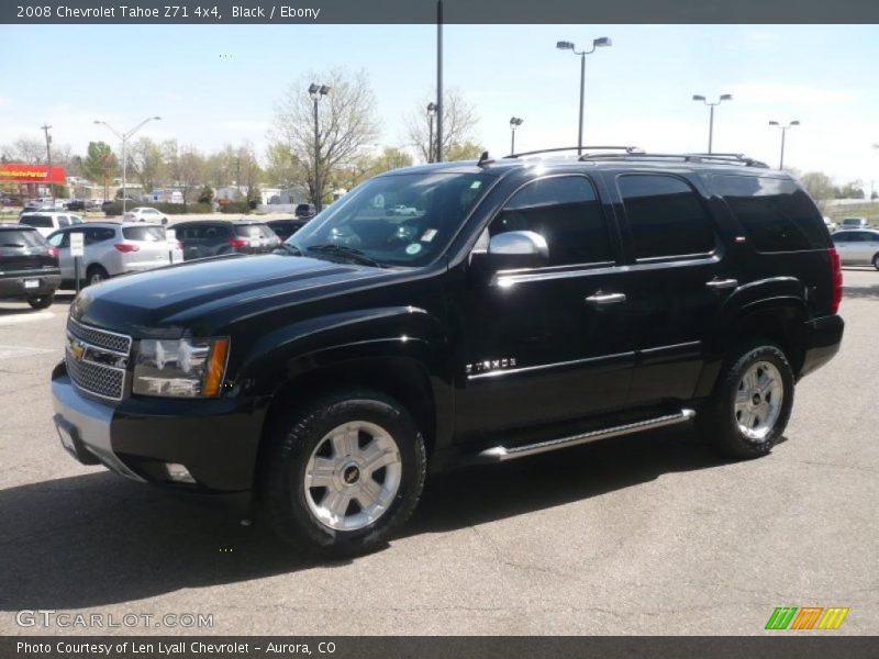 Black / Ebony 2008 Chevrolet Tahoe Z71 4x4