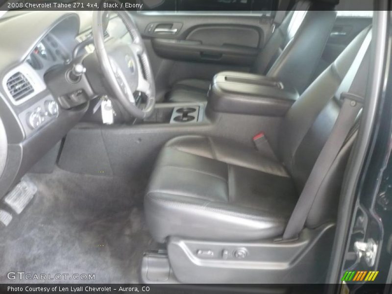 Black / Ebony 2008 Chevrolet Tahoe Z71 4x4