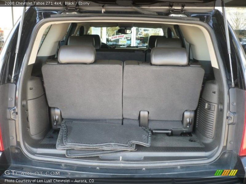 Black / Ebony 2008 Chevrolet Tahoe Z71 4x4