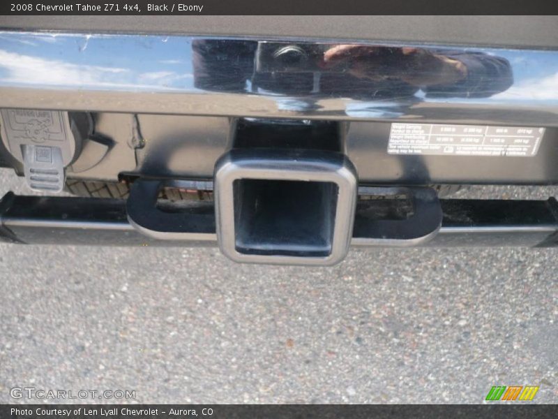 Black / Ebony 2008 Chevrolet Tahoe Z71 4x4