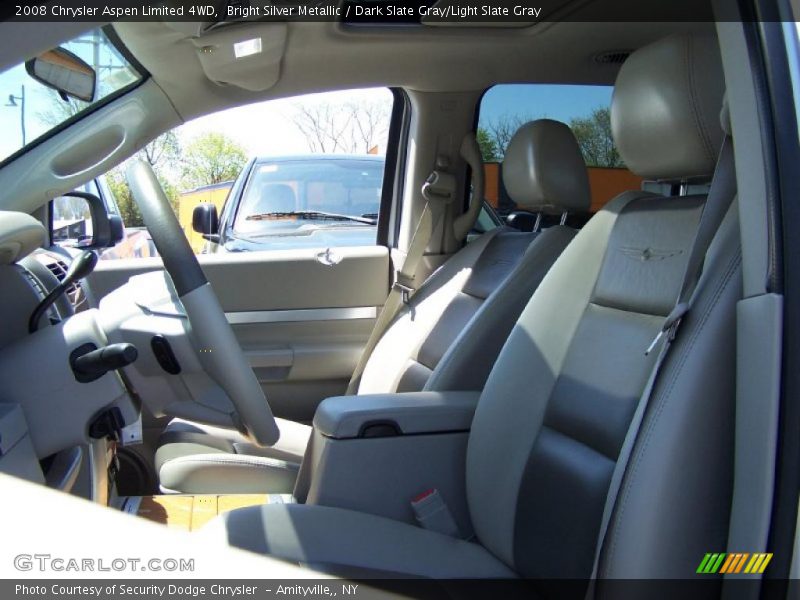 Bright Silver Metallic / Dark Slate Gray/Light Slate Gray 2008 Chrysler Aspen Limited 4WD