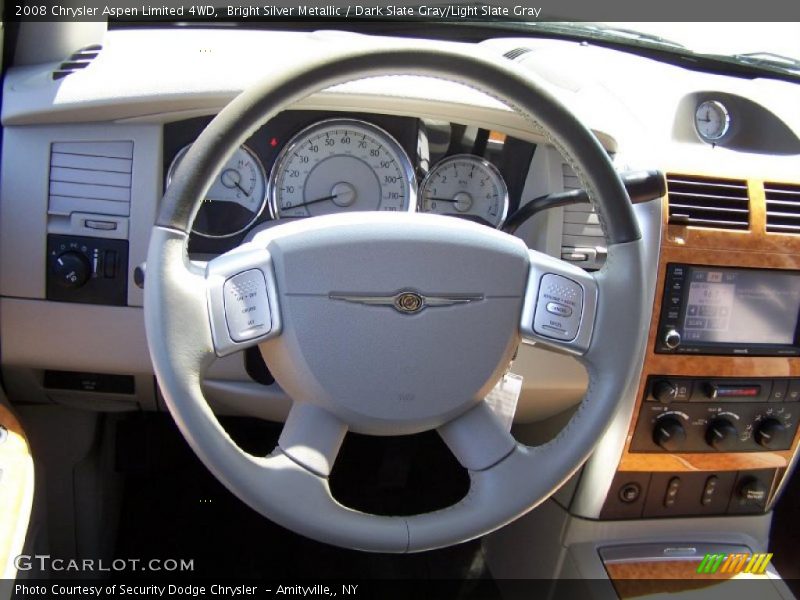 Bright Silver Metallic / Dark Slate Gray/Light Slate Gray 2008 Chrysler Aspen Limited 4WD