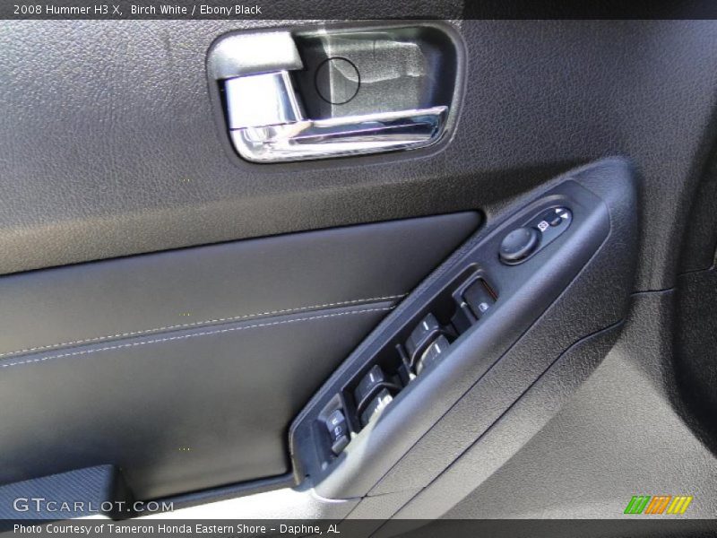Birch White / Ebony Black 2008 Hummer H3 X