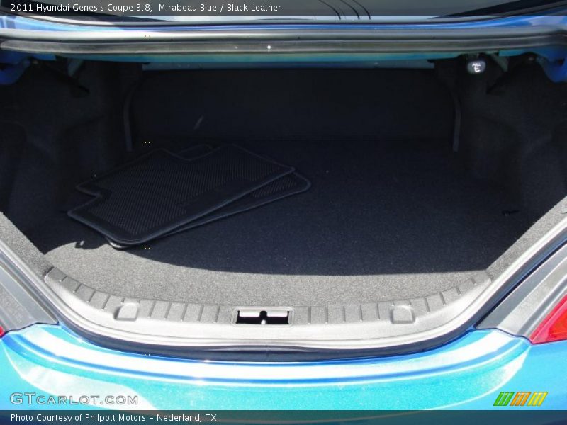 Mirabeau Blue / Black Leather 2011 Hyundai Genesis Coupe 3.8