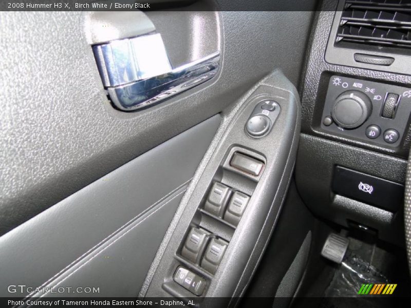 Birch White / Ebony Black 2008 Hummer H3 X