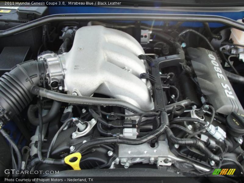  2011 Genesis Coupe 3.8 Engine - 3.8 Liter DOHC 24-Valve CVVT V6