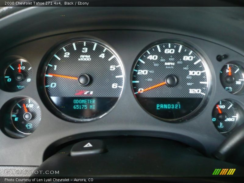  2008 Tahoe Z71 4x4 Z71 4x4 Gauges