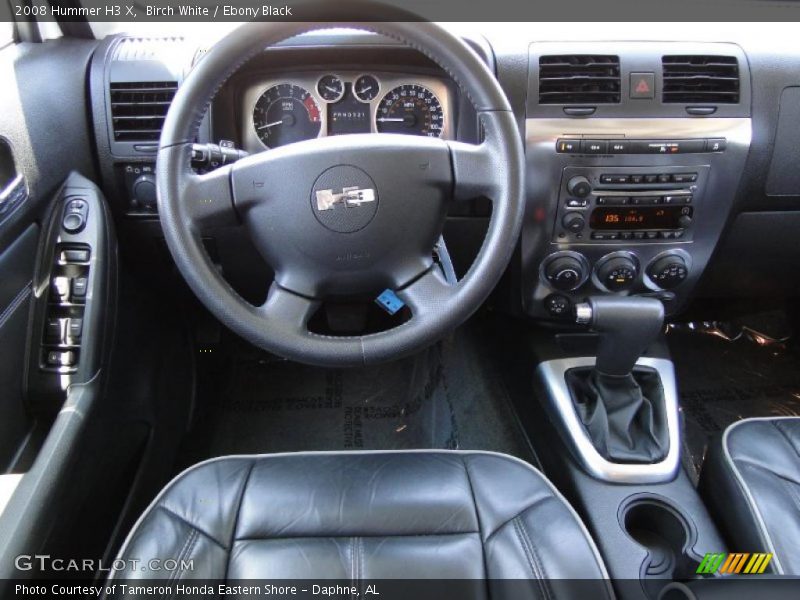 Birch White / Ebony Black 2008 Hummer H3 X