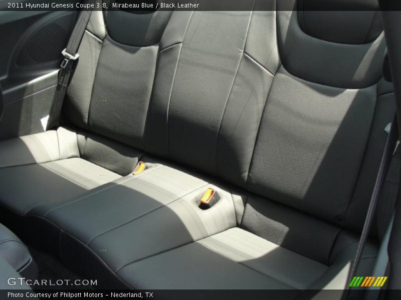 Mirabeau Blue / Black Leather 2011 Hyundai Genesis Coupe 3.8