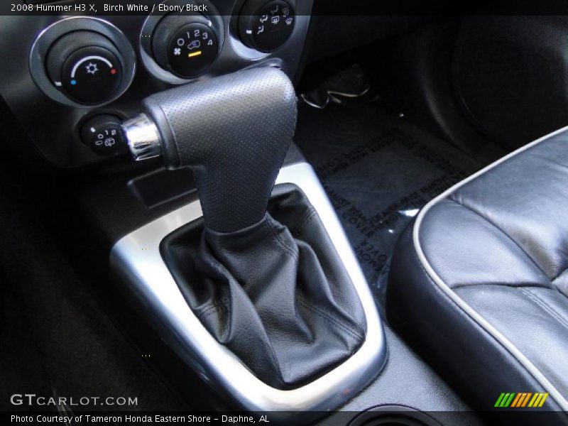 Birch White / Ebony Black 2008 Hummer H3 X