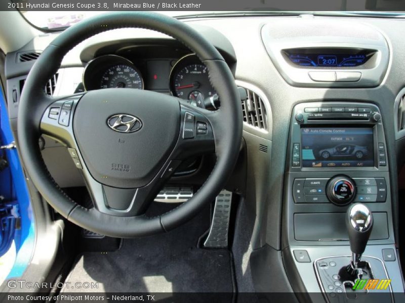 Dashboard of 2011 Genesis Coupe 3.8