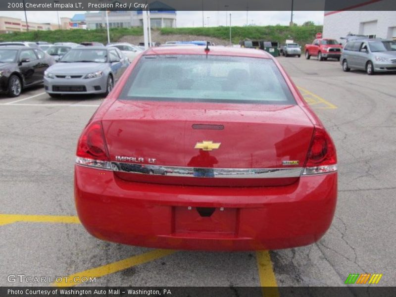 Precision Red / Gray 2008 Chevrolet Impala LT