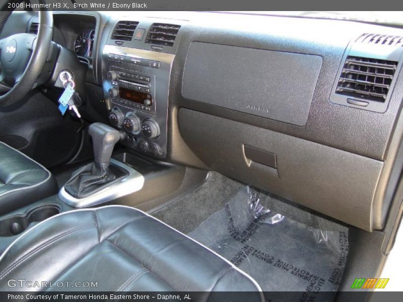 Birch White / Ebony Black 2008 Hummer H3 X