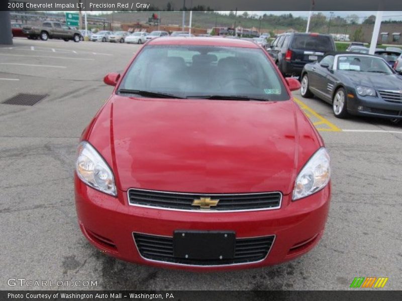 Precision Red / Gray 2008 Chevrolet Impala LT