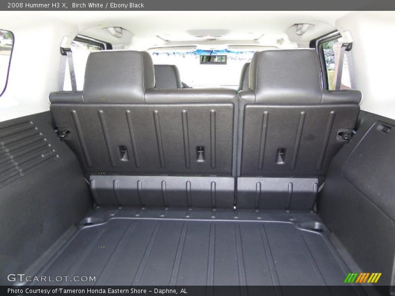 Birch White / Ebony Black 2008 Hummer H3 X