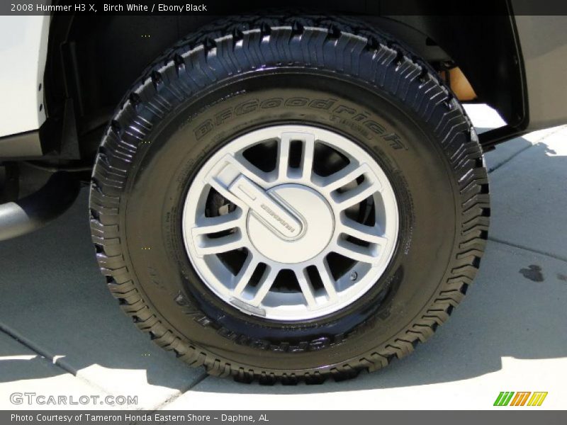 Birch White / Ebony Black 2008 Hummer H3 X