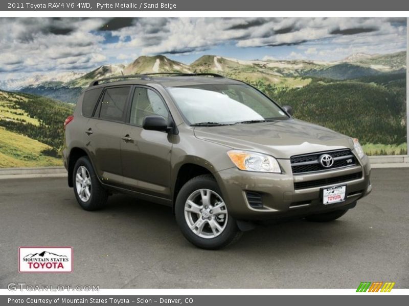 Pyrite Metallic / Sand Beige 2011 Toyota RAV4 V6 4WD