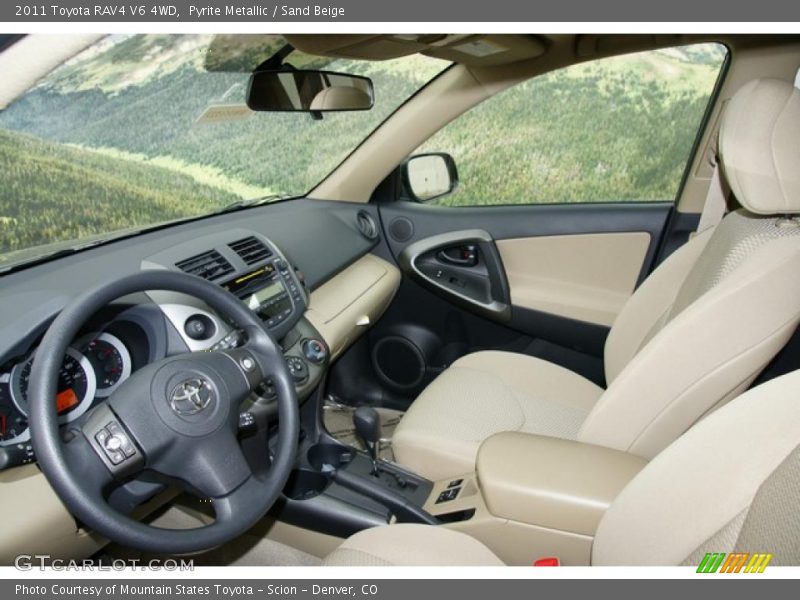 Pyrite Metallic / Sand Beige 2011 Toyota RAV4 V6 4WD