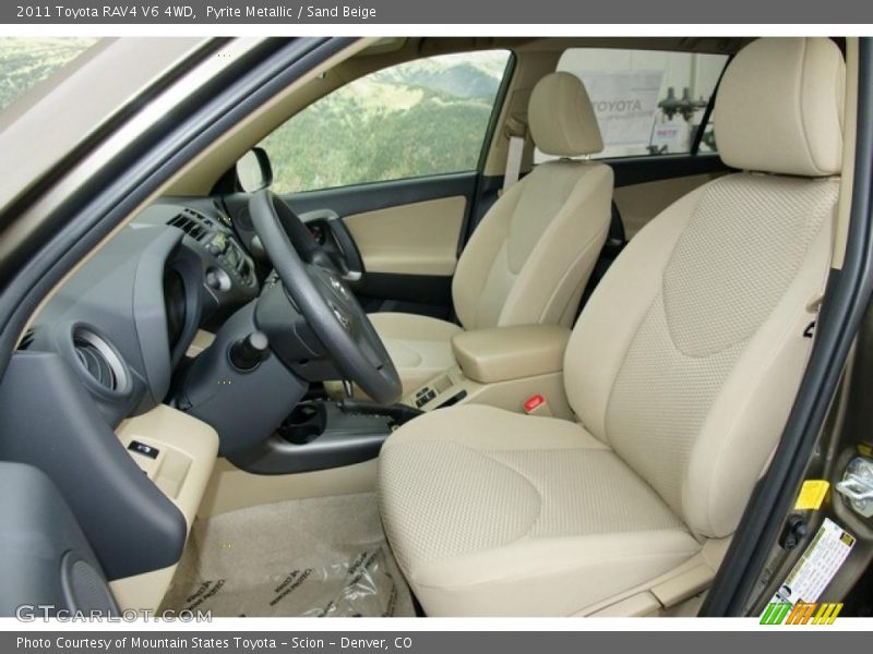 Pyrite Metallic / Sand Beige 2011 Toyota RAV4 V6 4WD