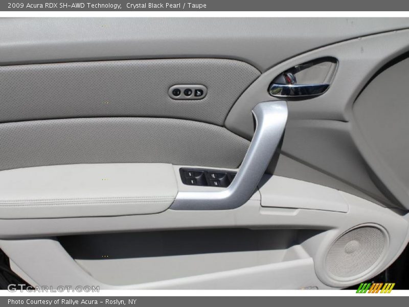 Crystal Black Pearl / Taupe 2009 Acura RDX SH-AWD Technology