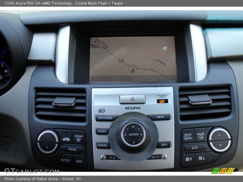 Crystal Black Pearl / Taupe 2009 Acura RDX SH-AWD Technology