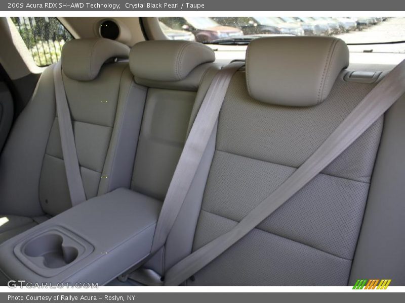 Crystal Black Pearl / Taupe 2009 Acura RDX SH-AWD Technology