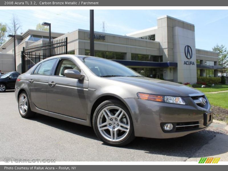 Carbon Bronze Metallic / Parchment 2008 Acura TL 3.2