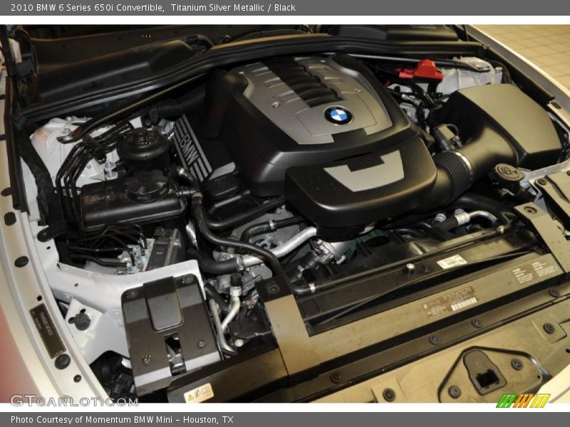  2010 6 Series 650i Convertible Engine - 4.8 Liter DOHC 32-Valve Double-VANOS VVT V8