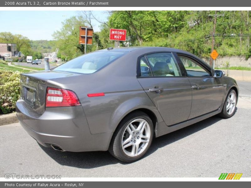 Carbon Bronze Metallic / Parchment 2008 Acura TL 3.2