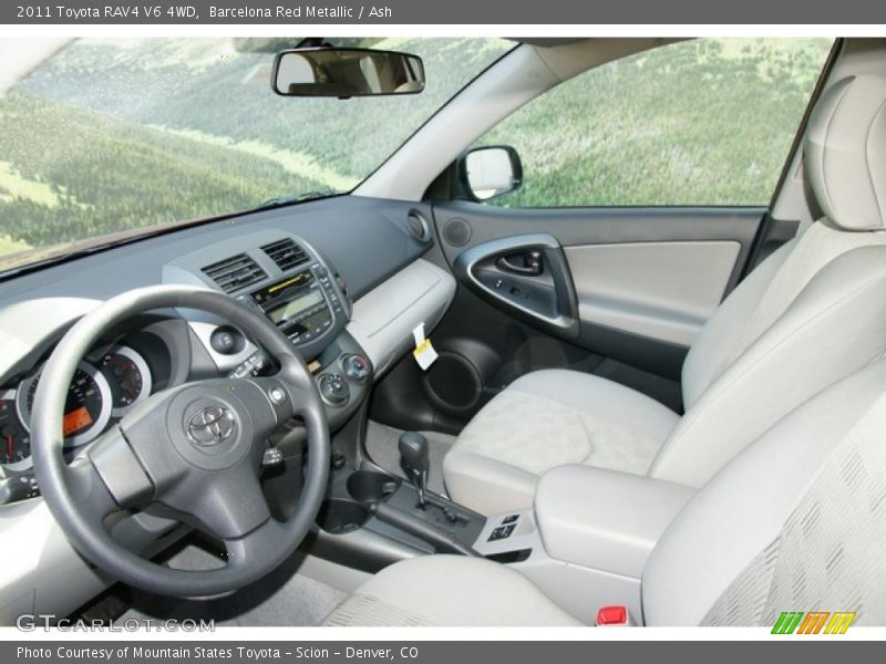 Barcelona Red Metallic / Ash 2011 Toyota RAV4 V6 4WD