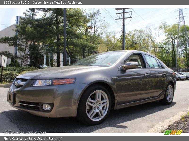 Carbon Bronze Metallic / Parchment 2008 Acura TL 3.2