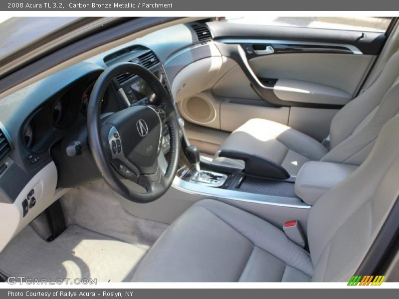 Carbon Bronze Metallic / Parchment 2008 Acura TL 3.2